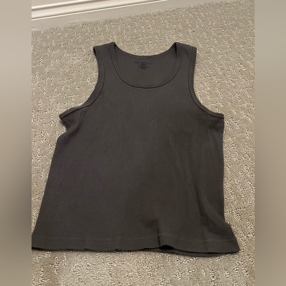 Brandy Melville Grey Tank Top - Picture 2 of 2